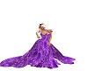 purple  gardian dress