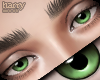 . eyes - green