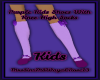 ~Kids Purple Shoes~