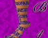 *B4* Purple Desire Boots