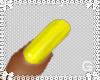 G l Yellow Long Nails