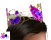 Butterflies purple crown