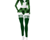 Green Plaid School Girl