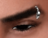 Silver Eyebrow Piercing