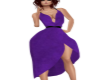 Purple Wrap dress