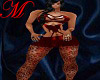(MDH) sexi dress red/pwf