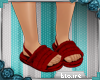 ♥ Kids Red Slippers
