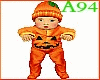 Baby grl walks 8 pumpkin