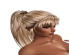 bold blonde ponytail