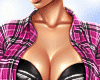 Fuchsia Plaid Tie
