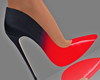 Red Black Degrade Pumps