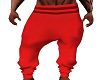 red baggy pants