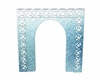 Wedding Arch Blue Portal