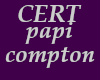 CERT - papicompton