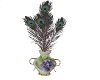 china vase peacock f