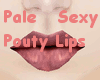 Pale Sexy Pouty Lips