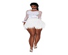WhiteShort Skirt