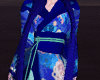 Blue Floral Kimono