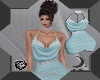 Baby Blue Cocktail Dress