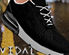(M) Black Sneakers