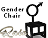 Gender Chair BLACK [M]
