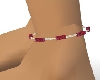 LL-red Bead Anklet