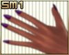 SM1 Purple fingernails