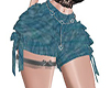 blue skirt rombe