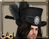Feather Hat Black