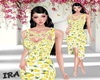 IRA♣Summer Lemon Dress