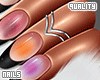 q. Black Aura Nails S