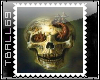 Skull 2 Big Stamp