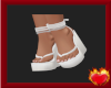Sara White Sandals
