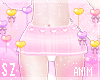 Sz┃Fox pink skirt♥