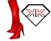 Red Stiletto Boots