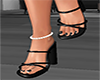 ✠ Pearl blk sandle