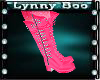 Pink Stud Boots