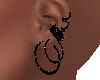 BLACK DIAMOND EARRINGS