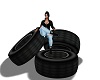 Stack Tire W/Poses