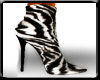 K Zebra Ankle Boot