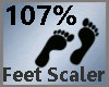Feet Scaler 107% M A