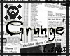 Forgotten -Grunge Words