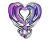 Entwined Dragons Heart