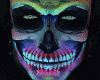 Neon Skull Mesh Head