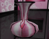 SN Sm. Pink n Black Vase