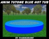 ANIM TUTONE BLUE HOT TUB