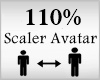 avatar scaler 110%