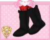 ❥ santa boots