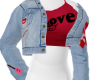 RN Vday Jeans Jacket