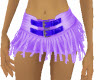 fringe shorts purple 2